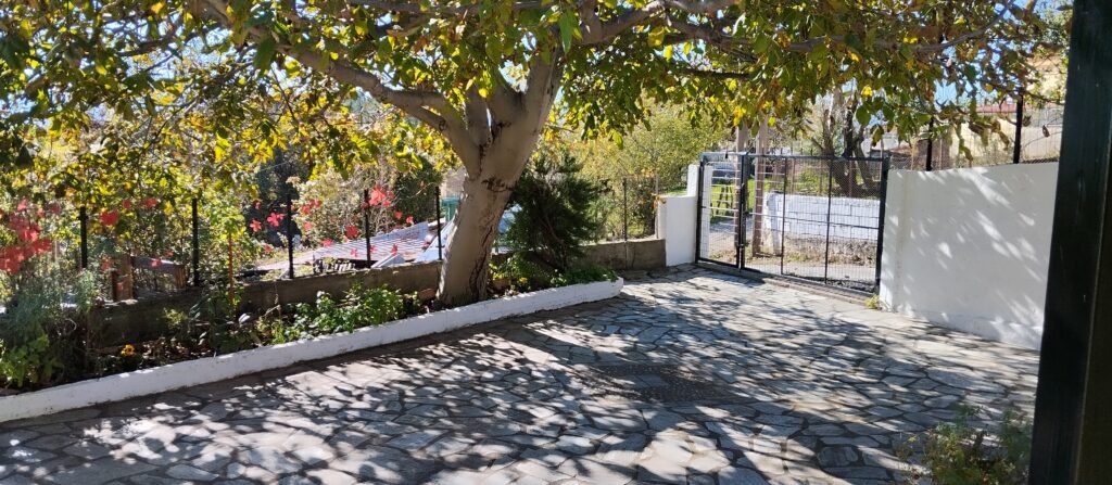 Nakous house courtyard Liopraso Λίοπρασο